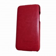 Iphone X flip cover i læder rød Mobilcovers